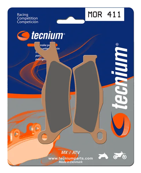 Pastillas de freno Tecnium MOR411 sinterizadas racing