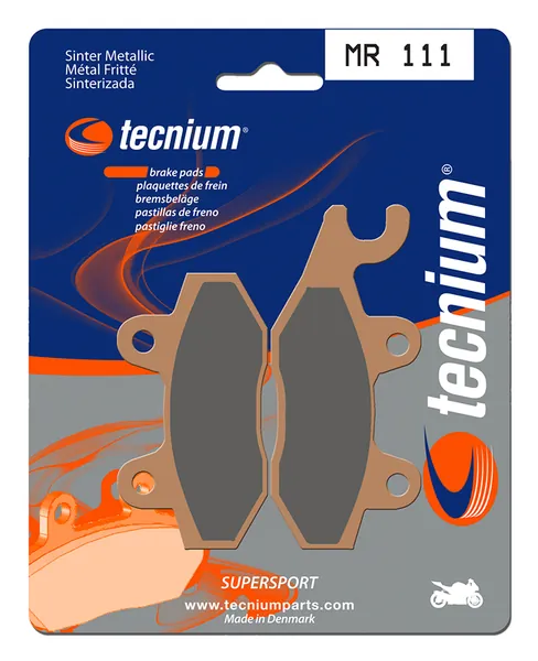 Pastillas de freno Tecnium MR111 Sinterizadas