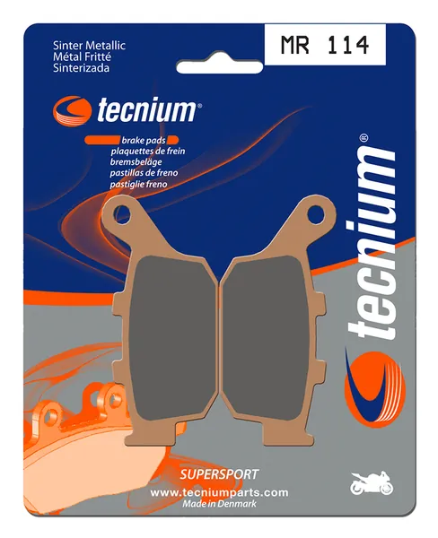 Pastillas de freno Tecnium MR114 Sinterizadas