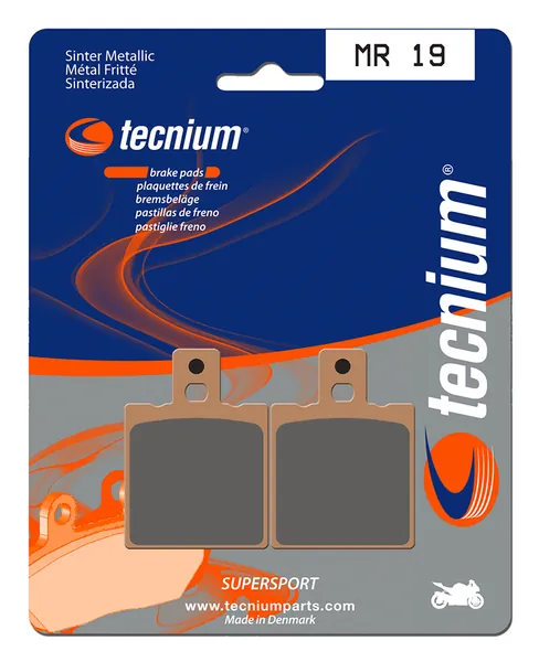 Pastillas de freno Tecnium MR19 Sinterizadas