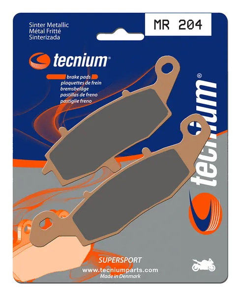 Pastillas de freno Tecnium MR204 Sinterizadas