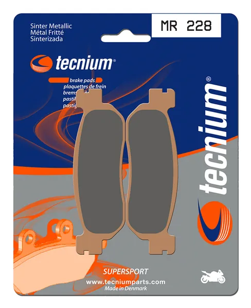 Pastillas de freno Tecnium MR228 Sinterizadas