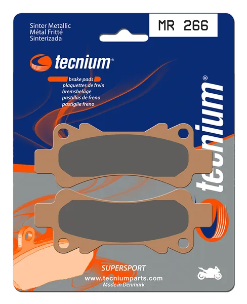 Pastillas de freno Tecnium MR266 Sinterizadas