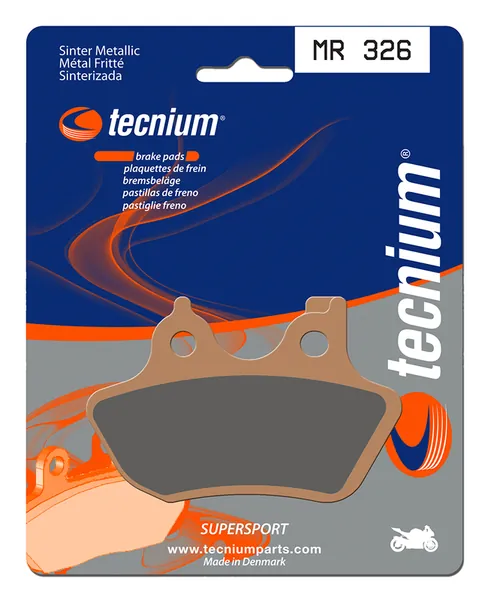 Pastillas de freno Tecnium MR326 Sinterizadas