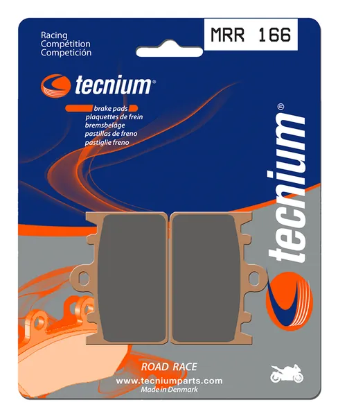 Pastillas de freno Tecnium MRR166 Sinterizadas competición