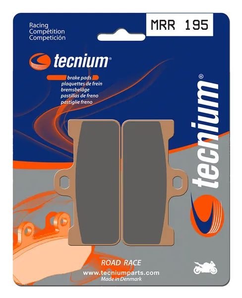 Pastillas de freno Tecnium MRR195 Sinterizadas competición