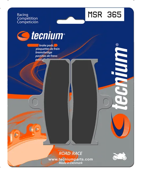 Pastillas de freno Tecnium MSR365 Sinterizadas competición profesional