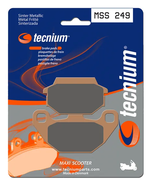 Pastillas de freno Tecnium MSS249 Sinterizadas