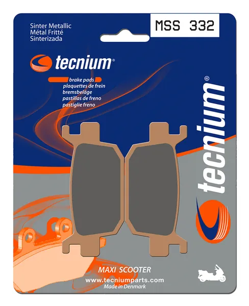 Pastillas de freno Tecnium MSS332 Sinterizadas
