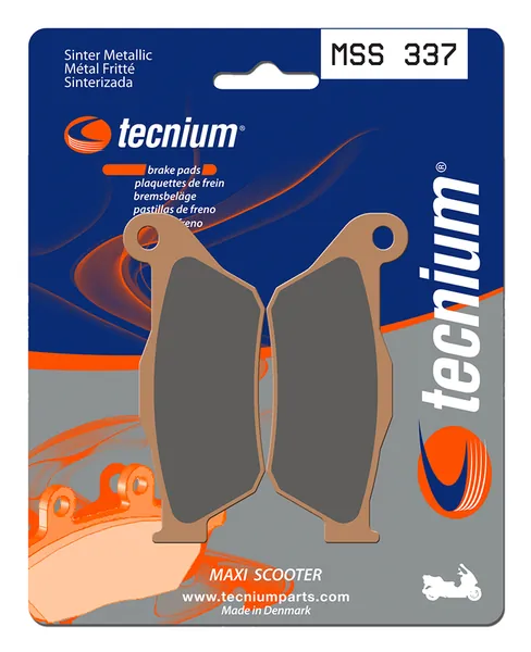 Pastillas de freno Tecnium MSS337 Sinterizadas