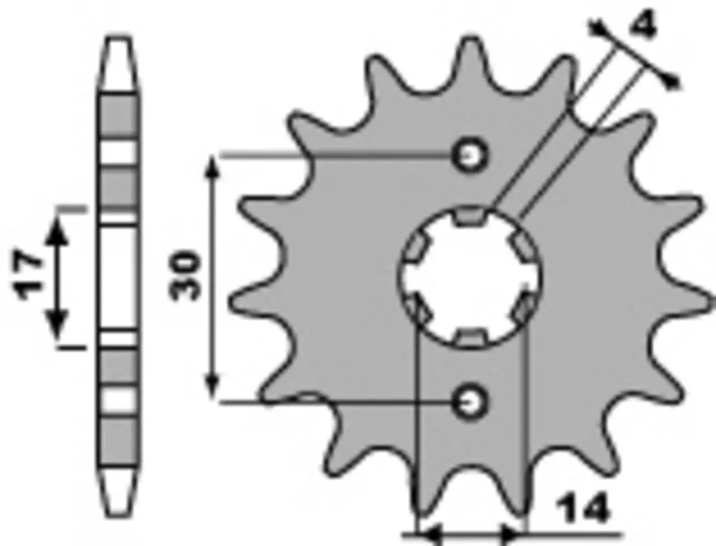 RENTHAL FR SPROC 420 STEEL ST 270, 13