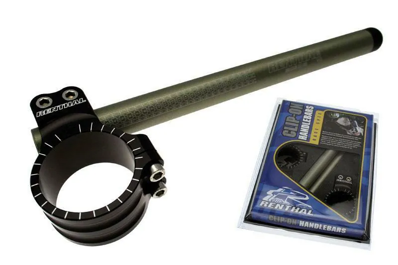 RENTHAL CLIP ONS Ø48MM, BLK