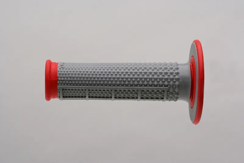 RENTHAL GRIP MX TAPERED, GRY/RED