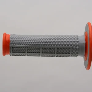 RENTHAL GRIP MX TAPERED, GRY/ORG
