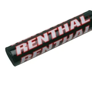 RENTHAL BAR PAD SX 240MM, BLK/RED