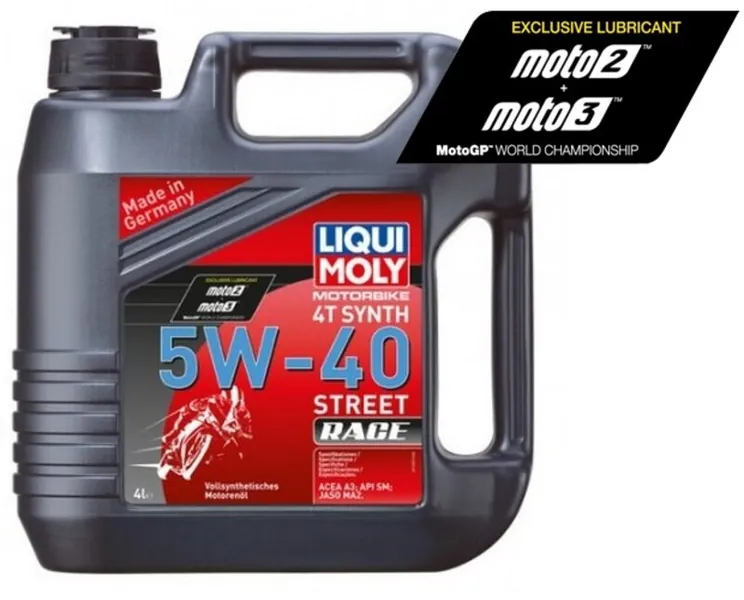 Garrafa de 4L aceite Liqui Moly 100% sintético 5W-40 Street Race