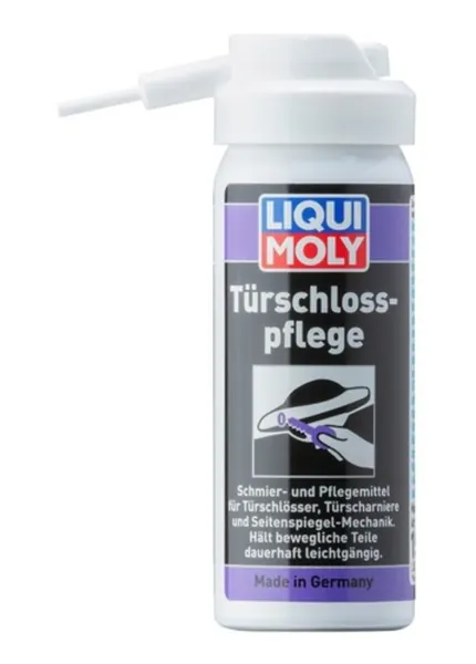 Bote 50ml para desatascar, cuidar, lubricar y descongelar cerraduras Liqui Moly