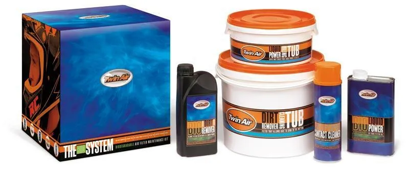 Kit completo BIO de limpieza de filtros de aire Twin Air