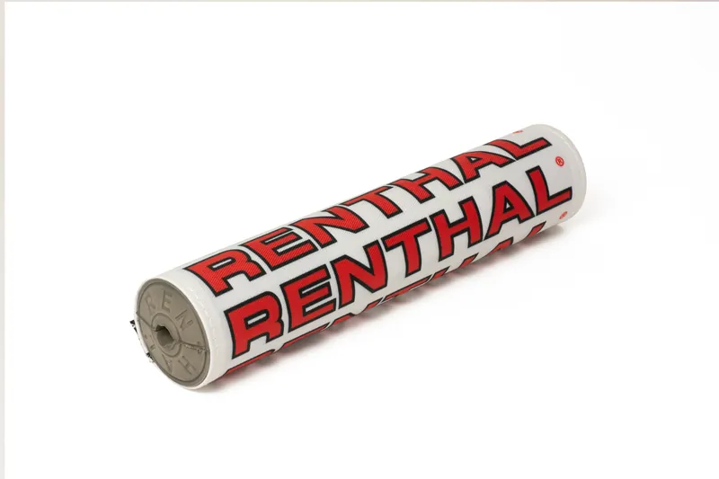 RENTHAL BAR PAD VINTAGE SX 240MM, WHT/RED