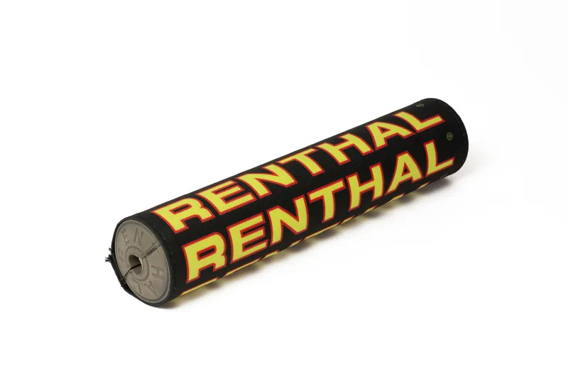 RENTHAL BAR PAD VINTAGE SX 240MM, BLK/YEL
