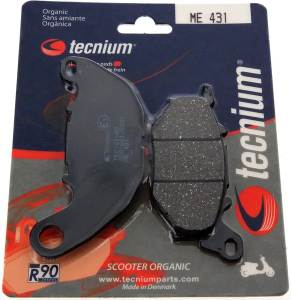 Pastillas de freno TECNIUM Scooter orgánicas - ME431
