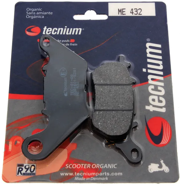 Pastillas de freno TECNIUM Scooter orgánicas - ME432