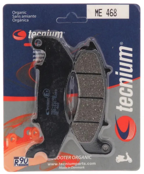Pastillas de freno TECNIUM Scooter orgánicas - ME468