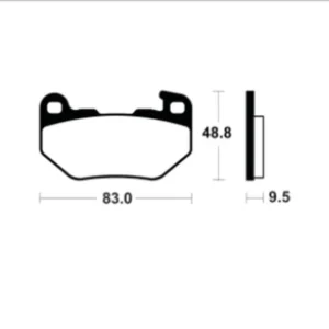 Pastillas de freno TECNIUM Supersport sinterizadas - MR493