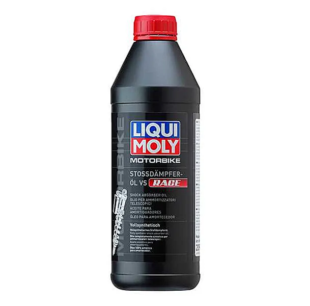 Botella 1L aceite de amortiguador 100% sintético Race Liqui Moly