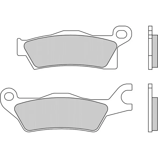 Pastillas de freno sinterizadas Brembo 07GR27SD