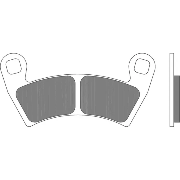 Pastillas de freno sinterizadas Brembo 07PO10SD