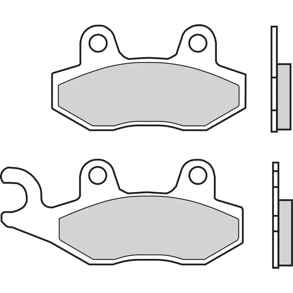 Pastillas de freno orgánicas Brembo 07SU1215