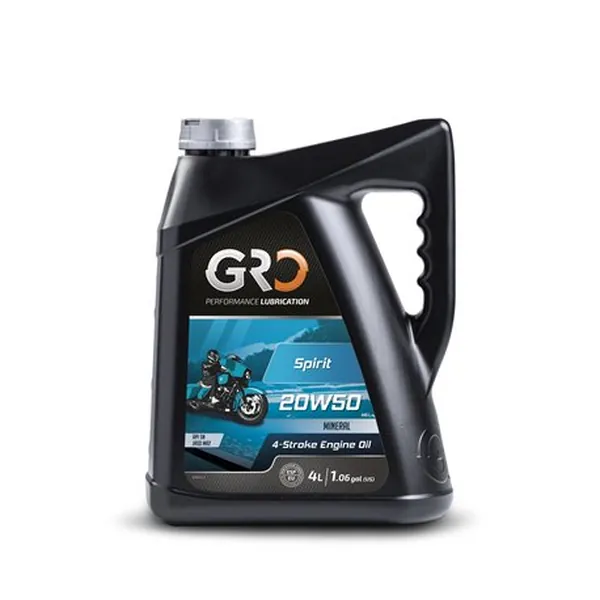 Aceite Gro Global Spirit 20w50 (4 Litros)
