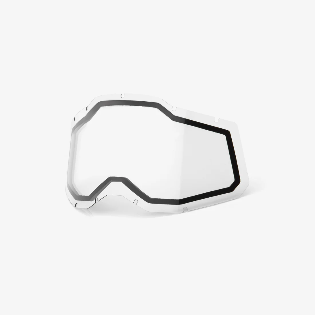 Lente 100% Racecraft 2 Accuri 2 Strata 2 Doble Panel Transparente
