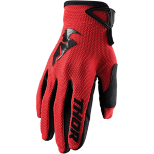 Guantes Thor Sector S20 Enduro Cross Rojo/Negro