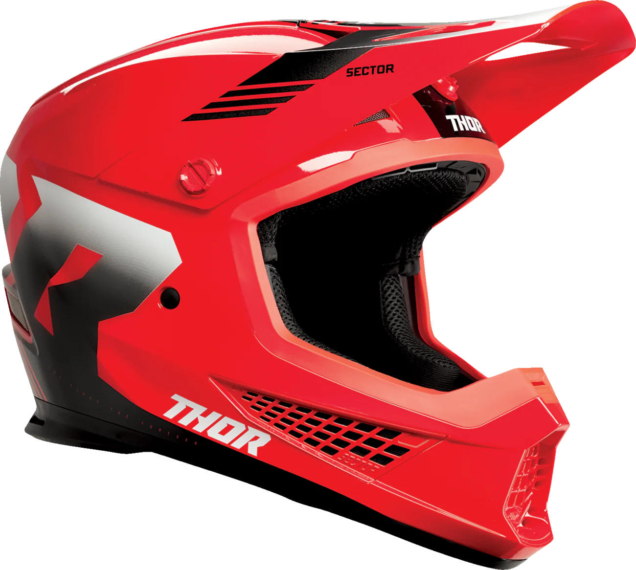 Casco Thor Sector 2 Carve Rojo - L