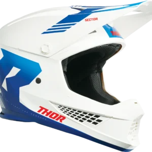 Casco Thor Sector 2 Carve Blanco/Azul - S