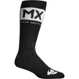 Calcetines Thor MX Solid Negro/Blanco