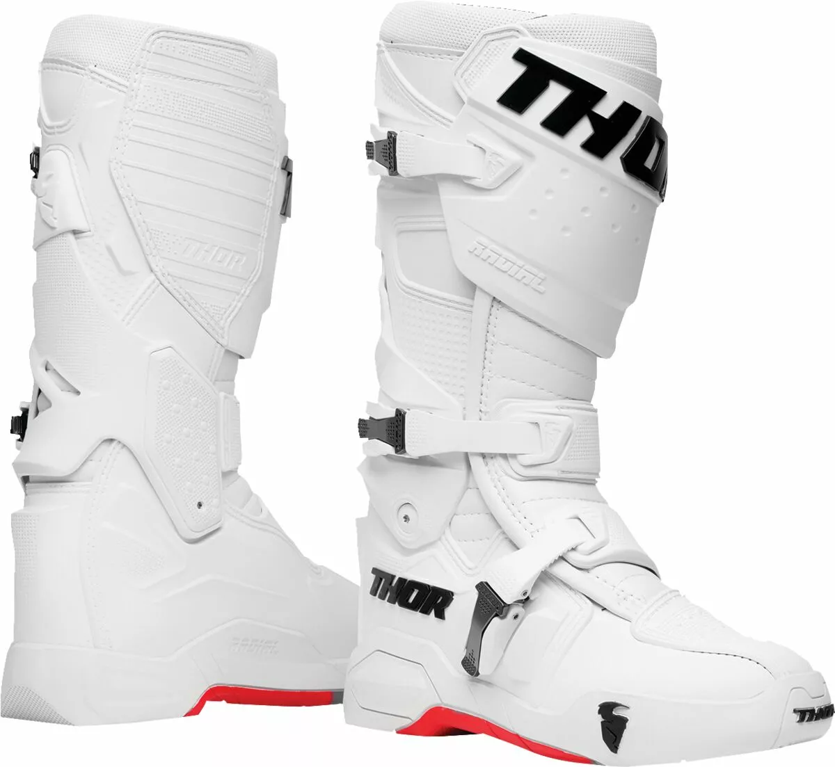 Botas Thor Radial Blancas MX 45