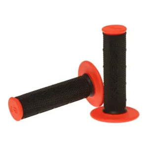 RFX Puños compuestos dobles Pro Series con centro negro (negro/ naranja)