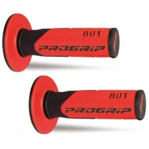 PUÑOS PRO GRIP 801 NEGRO/ROJO