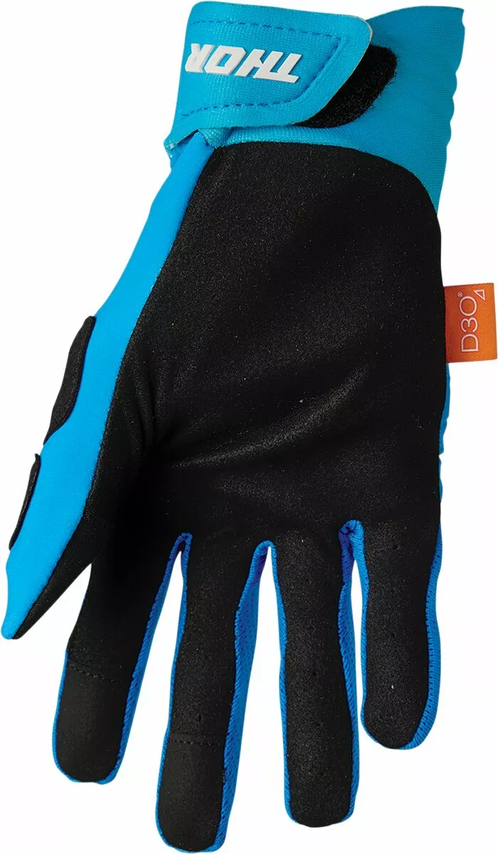 Guantes Thor Rebound cross enduro Azul/Negro - Imagen 2