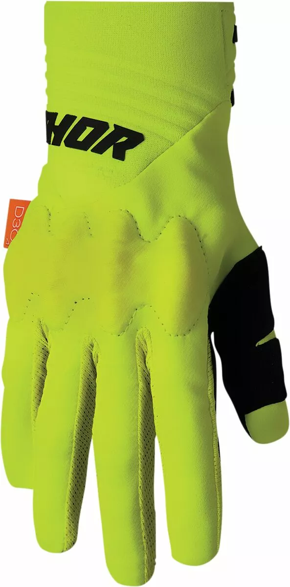 Guantes Thor Rebound cross enduro Amarillo Fluor/Negro
