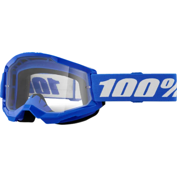 Gafas 100% Strata 2 Azul - Lente Transparente