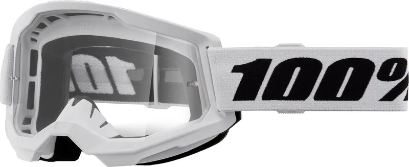 Gafas 100% Strata 2 Blanco - Lente Transparente - Imagen 2