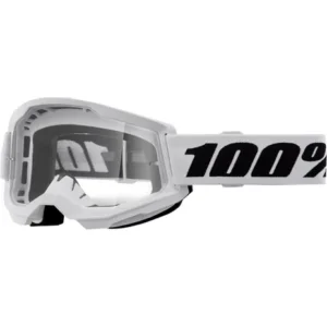 Gafas 100% Strata 2 Blanco - Lente Transparente