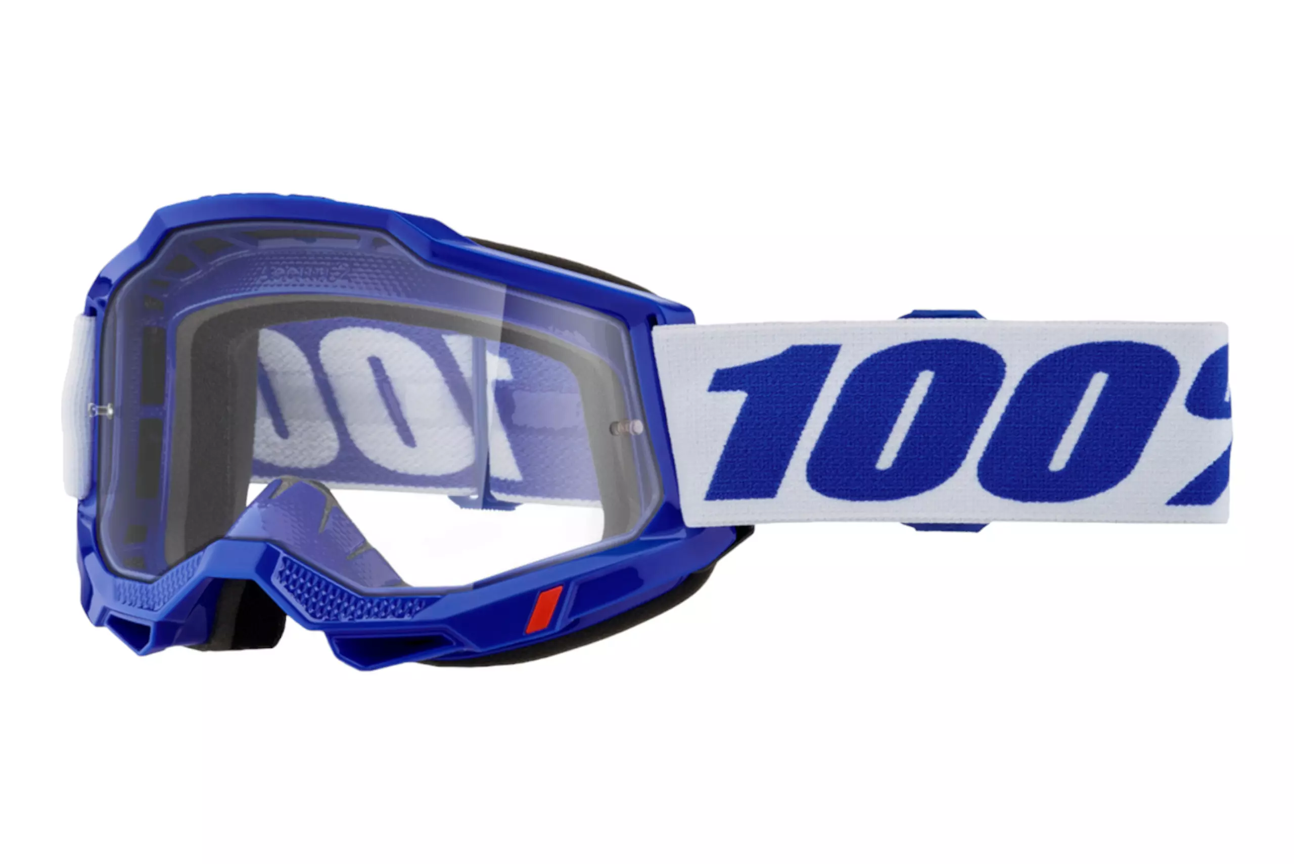 Gafas 100% Accuri 2 azul/blanco cristal transparente
