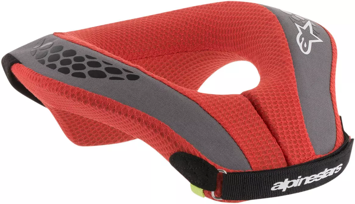 Collarin Infantil Alpinestars Sequence Color Negro/rojo
