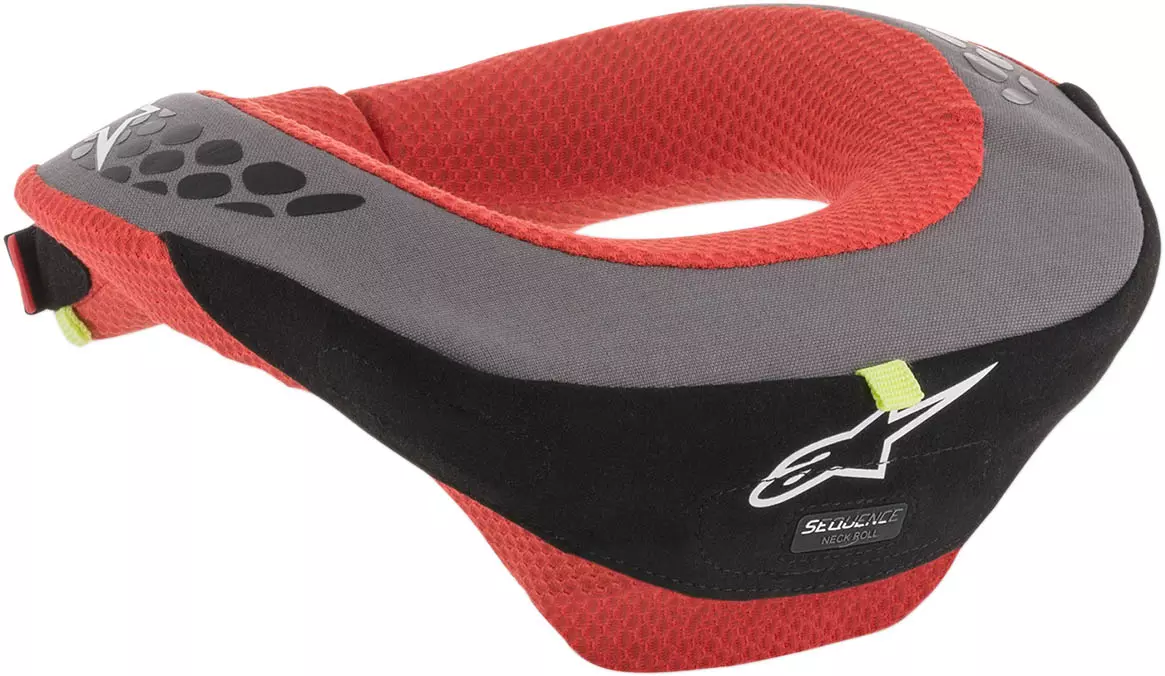 Collarin Infantil Alpinestars Sequence Color Negro/rojo