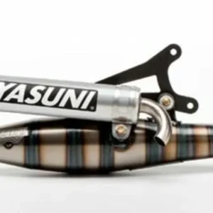 Escape homologado 2T Yasuni Carrera 16/07 Silenc. Alu. Minarelli Horizontal  Aerox/Jog / SR TUB326